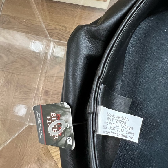 Dark Side Biker Hat Faux Leather Black - Picture 5 of 9